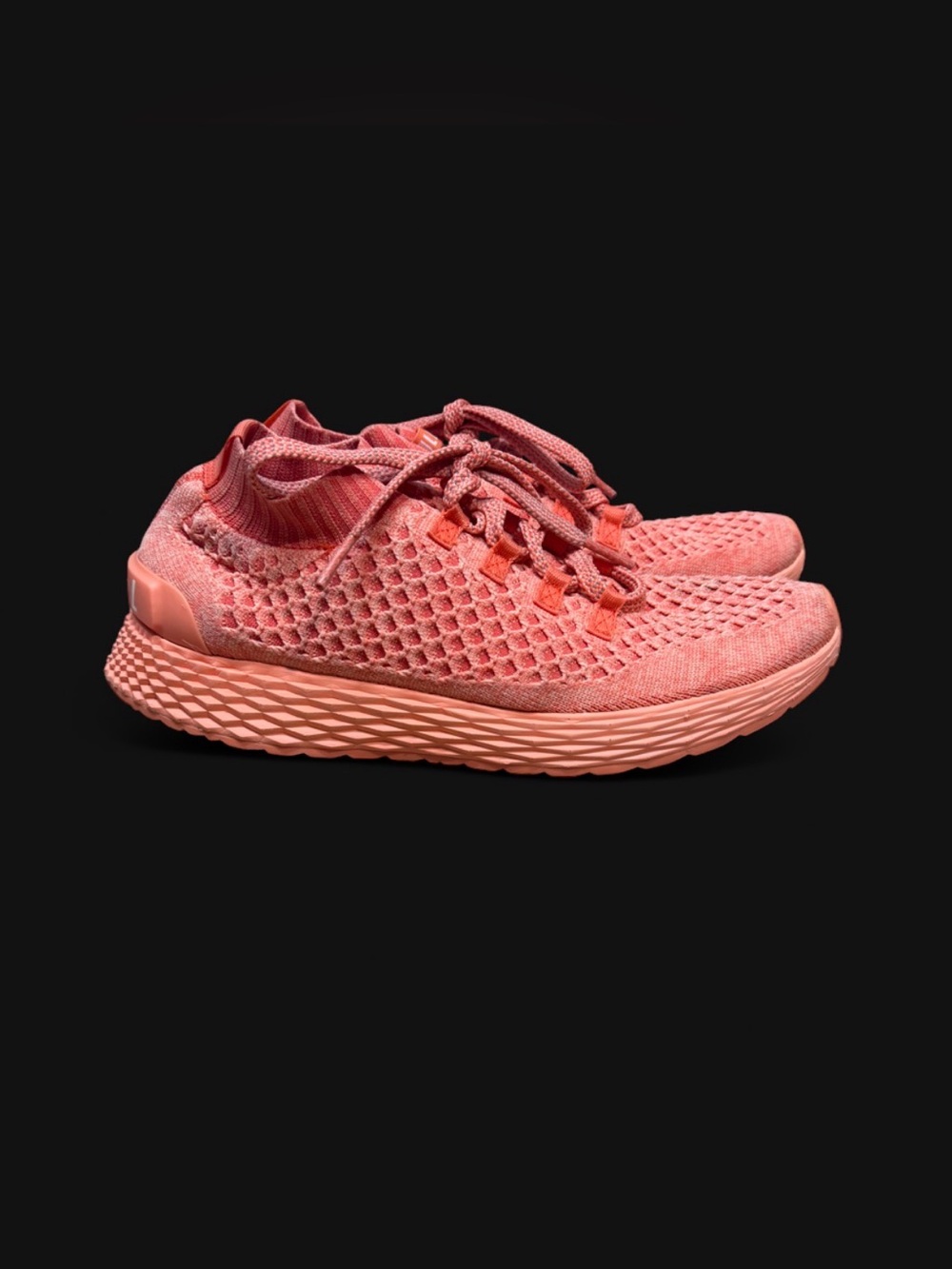 NOBULL Allday Knit Runner Sneakers – Coral Pink Men’s 9 Women’s 10.5